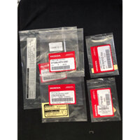 Tem Thông Số Wave i 2019 Zin Chính Hãng “ Dành Cho Xe Bợ Cổ Trắng”