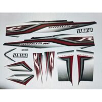 Tem Trang Trí Mẫu Zin 3 Lớp Cao Cấp Dành Cho Sirius Đời 2015( Đen Đỏ )