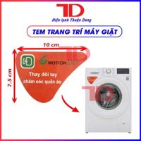 Tem trang trí máy lạnh, máy giặt, tủ lạnh nội địa Nhật - MS28