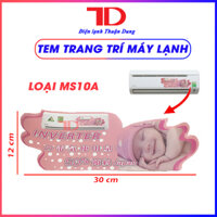 Tem trang trí máy lạnh, máy giặt, tủ lạnh nội địa Nhật - MS10A