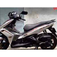 Tem trùm air blade đen trắng đời 2013-2014-2015, độ team trùm ab dán phủ dàn áo xe trắng đen rẻ đẹp