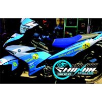 Tem trùm bóng chế Điện Máy Xanh cao cấp cho Exciter 150