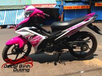 Tem Trùm Exciter 135 Màu Hồng Đầy Mượt Mà