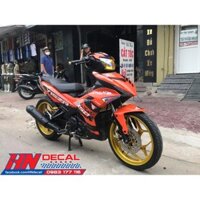 Tem trùm exciter 150 cam đen