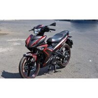 Tem trùm exciter 150 ♦FREESHIP♦ đen chỉ đỏ, độ team decal xe ex dán đời 2015-2020