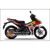 Tem Trùm Exciter 155 Redbull Đỏ đen bò cụng bò húc - 44