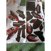 tem trùm Fz150i đỏ đen xám