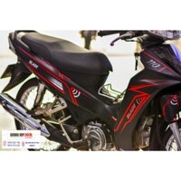Tem trùm honda Blade đen chỉ đỏ - Độ dán team trùm decal xe máy honda Blade đen chỉ đỏ - Team trùm decal xe máy honda Bl