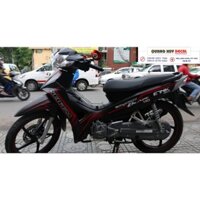 Tem trùm honda blade đen chỉ đỏ - Độ dán team trùm decal xe máy honda blade đen chỉ đỏ - Team trùm decal xe máy wave bla