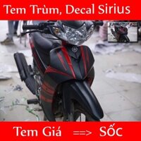 Tem Trùm Sirius Đen Chỉ Đỏ RIC