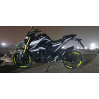 Tem trùm TFX YAMAHA đen trắng - Độ dán team trùm decal xe máy  - Team trùm decal rẻ đẹp đen trắng