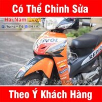 Tem Trùm Wave a Cam Đen Repsol