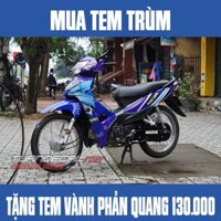 Tem Trùm wave cá mập - Tặng tem vành phản quang trị giá 130.000đ