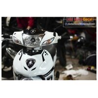 Tem trùm wave đen trắng