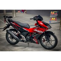 Tem trùm Winner X lửa đỏ, tem dán phủ (decal xe máy cao cấp chuẩn tem 3 lớp co giãn 4 chiều)