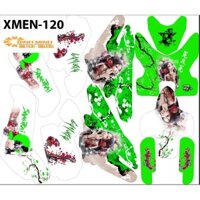 Tem trùm xe điện Xmen mã 120