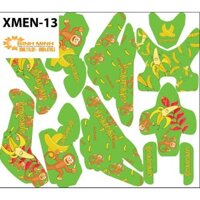 Tem trùm xe điện Xmen mã 13