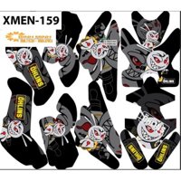 Tem trùm xe điện Xmen mã 159