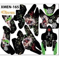 Tem trùm xe điện Xmen mã 165