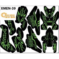 Tem trùm xe điện Xmen mã 39