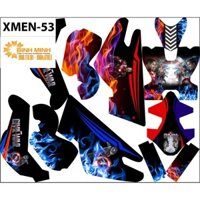 Tem trùm xe điện Xmen mã 53