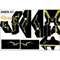 Tem trùm xe điện Xmen mã 57