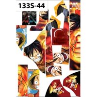 tem trùm xe máy điện 133s độ lufi mũ rơm  - làm tem dán xe máy điện theo yêu cầu - tem trùm xe máy điện rẻ và đẹp lufi m