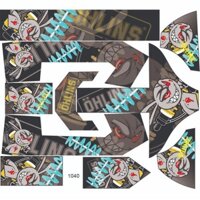 tem trùm xe máy điện 133s độ ohlins xám xanh  - làm tem dán xe máy điện theo yêu cầu - tem trùm xe máy điện rẻ và đẹp oh