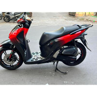 Tem Trùm Xe SH màu Đỏ Đen| Decal 3 lớp chống nước, chống xước, dễ dán