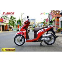 Tem Trùm Xe Vision Đỏ Trắng - V-4523