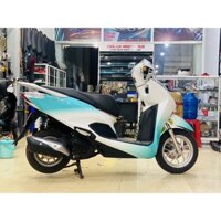 Tem trùm xe wave 50cc - 110cc Trắng Xanh Trắng Ngọc trai cao cấp. tem có thể chế Các dòng xe khac SH.vision. lead .vv