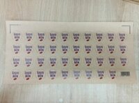 Tem trung thu tròn da bò T22 (tờ 39c) - Khoai Môn