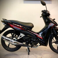 Tem UV cao cấp dán xe Honda Revo X, WAVE RSX 2014-2018. Decal dán xe đen. Không bay màu