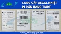 Tem vận chuyển in đơn hàng shopee decal nhiệt