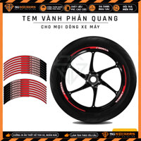 Tem Vành Phản Quang Honda Basic | TV35 | Dán Xe Máy, Xe Điện, Xe Thể Thao Chống Thấm Nước, Chống Bay Màu