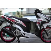 TEM VARIO CHO XE MÀU TRẮNG - Decal Cao Cấp