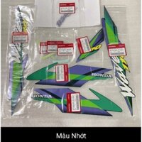 TEM WAVE 110 XANH NHỚT THÁI LAN
