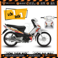 Tem Wave Alpha 2006 2016 2017 2019 2021 Repsol Cực Chất | WA09 | Decal Team Hình Dán Rời Xe Máy Wave A 100 110cc