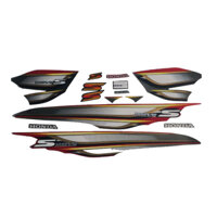 TEM WAVE S100 ĐỎ XÁM, ĐEN XÁM 3 LỚP XỊN SÒ