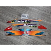 Tem wave s110 xanh đen