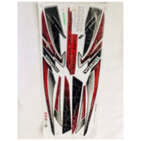 Tem Xe Airblade 2009 Đỏ Đen Thái