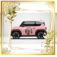 tem xe, decal dán xe ,sticker ngộ nghĩnh, Vf3 , VF5 ..... ,dán được cho nhiều dòng xe