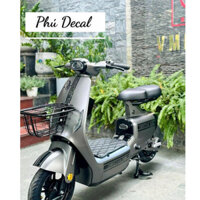 Tem Xe Điện Dior Decal Trong Suốt Dán Được Nhiều Màu Xe, Xe K1 , VC Nhiều Màu