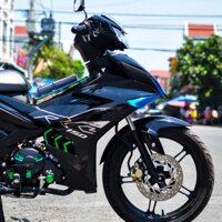 Tem Xe Exciter 150 2019 Đen Trắng