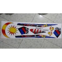 Tem xe Jupiter Fi , Rc . Tem rời cao cấp không bay màu bảo hành màu trọn đời