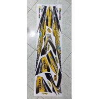 Tem xe Jupiter , Tem rời cao cấp vàng đen không bay màu bảo hành màu vĩnh viễn