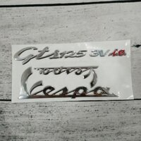 Tem xe máy Vespa GTS 125 3v ie - Tem nổi xe máy - G2959