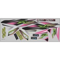 Tem Xe Máy Wave Chữ R 1106 |  | Tem PVC Siêu Bóng Chống Bay Màu