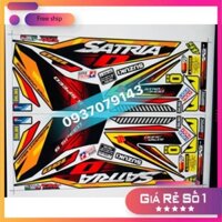 Tem xe Satria Fi 150.Decal