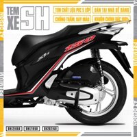 Tem Xe SH Mẫu Tem Chỉ Dễ Dán | SH50 | Team Decal Hình Dán Xe Máy SH 150i 125i 2019 2020 2022 2021 2012...